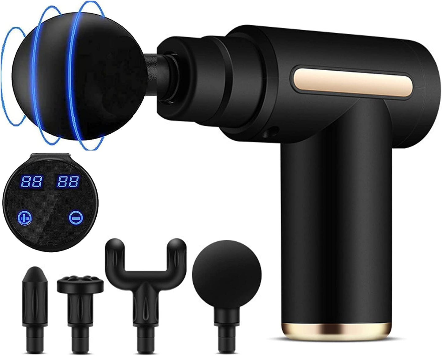 Deep Tissue Percussion Massage Gun — Professional Muscle Massager for Pain Relief & Recovery