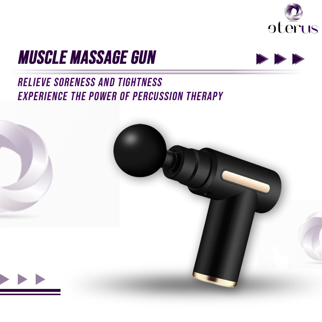 Deep Tissue Percussion Massage Gun — Professional Muscle Massager for Pain Relief & Recovery