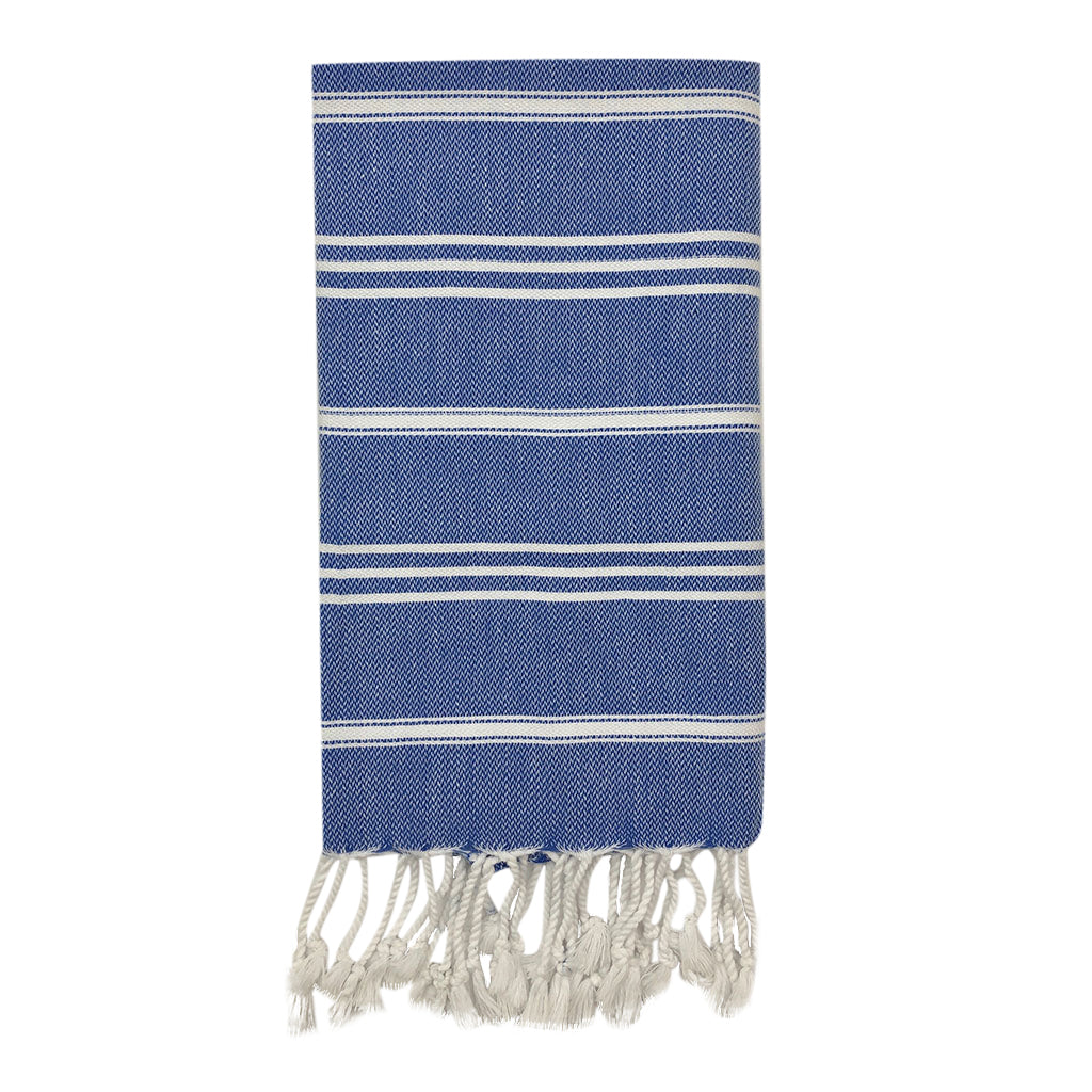 Classic Turkish Hand Towel — Premium Absorbent Quick-Dry Towel for Kitchen & Bathroom