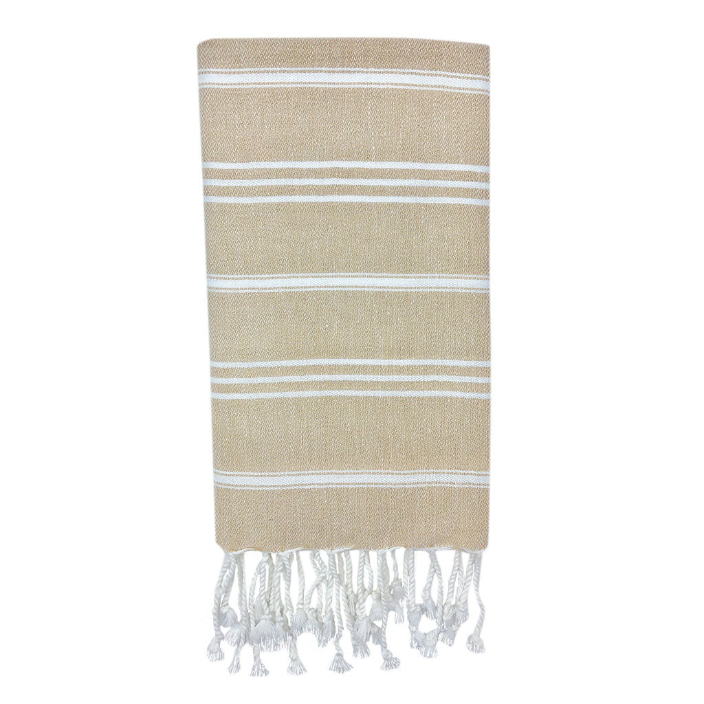 Classic Turkish Hand Towel — Premium Absorbent Quick-Dry Towel for Kitchen & Bathroom